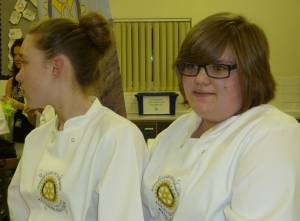 Our Young Chef competitors from Dowdales School
